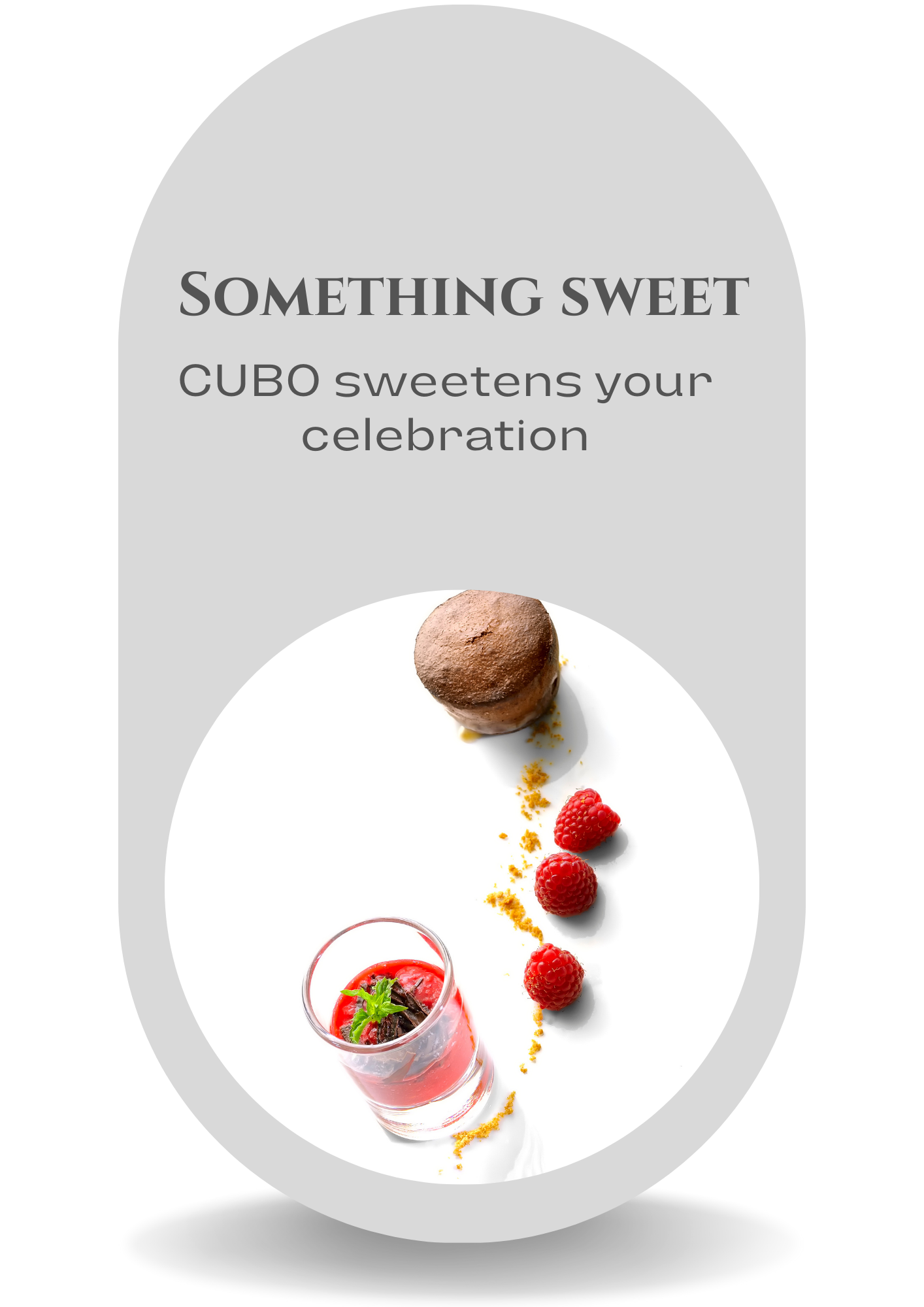 In room servise for something sweet at Hotel CUBO