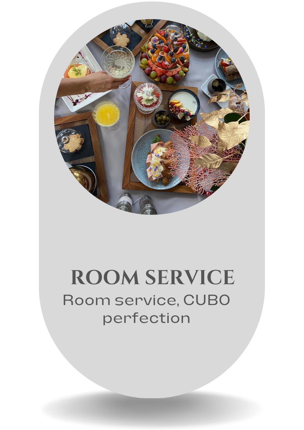 Room service Hotel CUBO