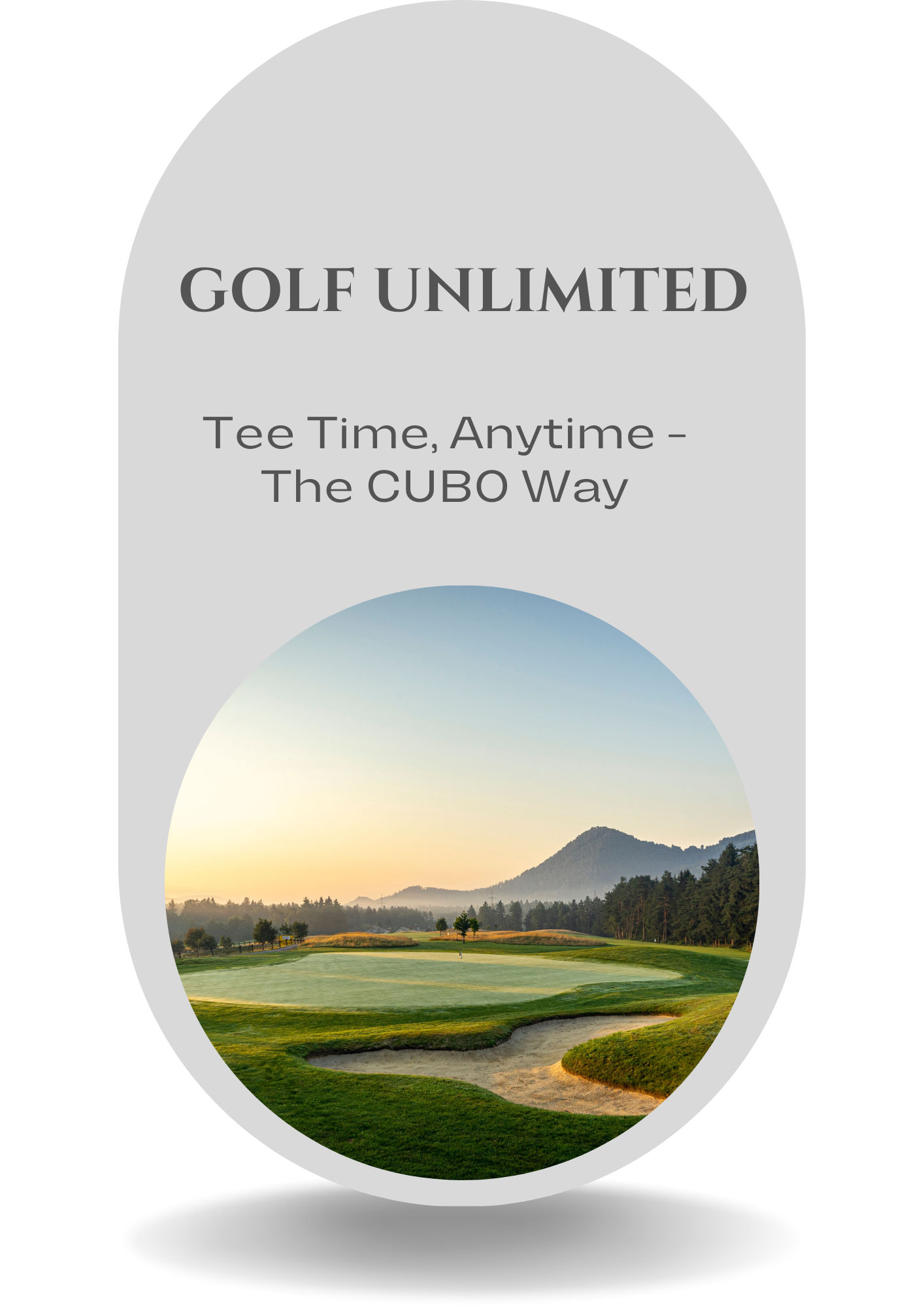 Special offer colab with Hotel CUBO and Golf CUBO 